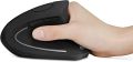 Anker 2.4G Wireless Vertical Ergonomic Optical Mouse, 800 / 1200 /1600 DPI, 5 Buttons for Laptop, Desktop, PC, Macbook - Black. 