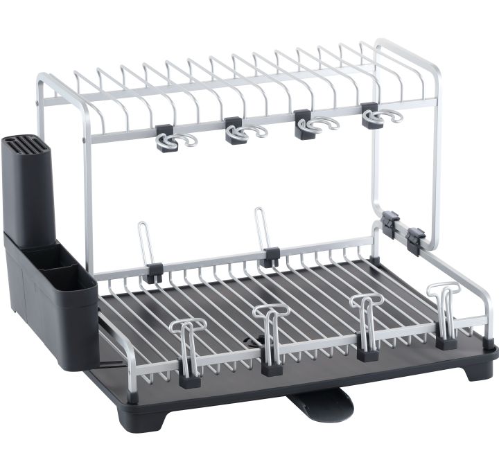 Modern%20Design%20Aluminum%202%20Tier%20Dish%20Rack%20Drying%20Drainer%20Board%20%20Tray%20Organiser%20-%20Long%20-%20Image%203