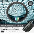 LensHOff  Professional Infrared Compatible  77mm 0.5x Wide Angle Converter Lens with Macro High Definition Multi Coated Optical Lens (Made in Japan).Suitable for all brands of DSLR/SLR digital camera lens at- 77 mm diameter filter size.. 