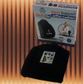Back Support Ortho Cushion with Adjustable Belt for Office and Car Use, Lightweight and Comfortable Lower Back Support. 