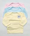 Pack of 3 - Inner Vest Full Sleeves for Babies (0-12 months). 
