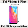 iTel Vision 1 Plus 9D Glass Protector Tempered Glass Edge To Edge For iTel Vision 1 Plus. 