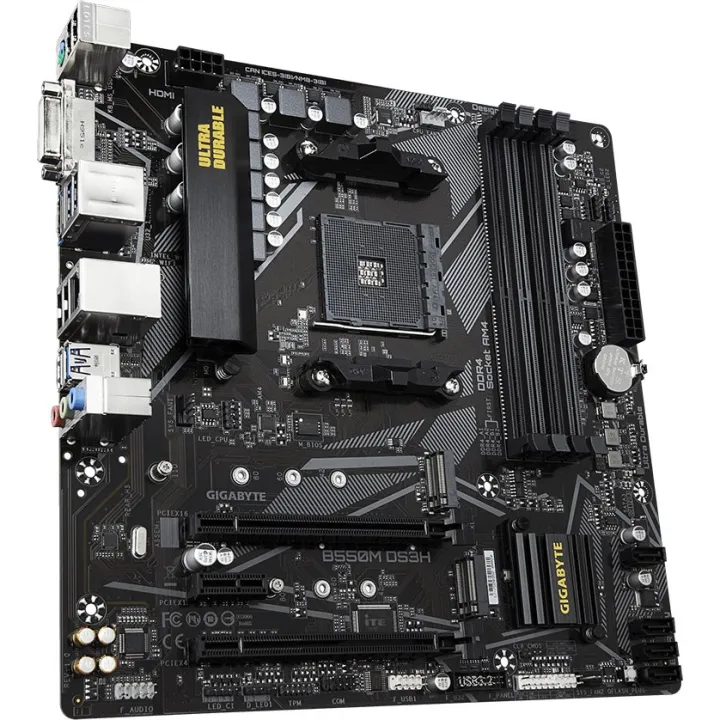 Gigabyte%20B550M%20DS3H%20Motherboard%20AMD%20Ryzen%20AM4%20Socket%20-%20Rev%201.3%20-%20Image%203