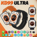 Original KD99 Ultra Smart Watch 8 Ultra Men Women NFC Bluetooth Call Wireless Charger Fitness Smartwatch For Android IOS Band | KD 99 Smart Watch. 