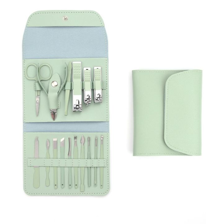 16pcs%20Manicure%20Pedicure%20Grooming%20Kit%20%7C%20Nail%20Cutter%20Set%20&%20Nail%20Cutter%20Kit%20%7C%20Professional%20Tools%20for%20Hand%20and%20Foot%20%7C%20Stainless%20Steel%20Clipper,%20Cuticle%20Nipper%20&%20Nail%20File%20%7C%20Complete%20Nails%20Care%20Tool%20Set%20for%20Home%20&%20Travel%20-%20Image%205