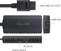 LiNKFOR N64 to HDMI Converter Adapter with Power Adapter and HDMI Cable HD Link Cable for N64 SNES to HDMI Converter GC to HDMI Adapter Compatible with N64 GC SNES. 