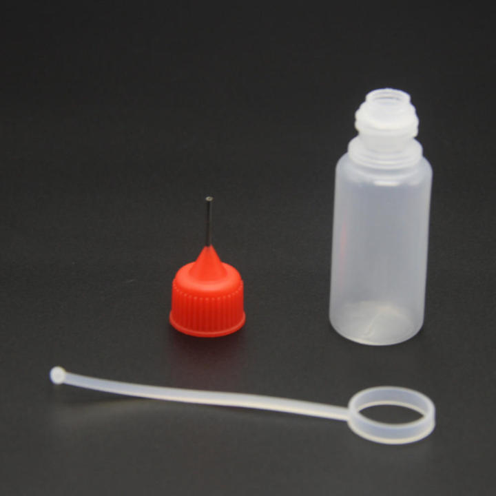 Sample drop Plastic dropper Easy to use 10ml capacity Dropper tip Needle bottle Plastic material Squeezable Eye liquid dropper for Laboratory experiments Cosmetics industry DIY crafts Medical use Art