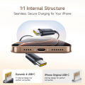 Baseus Dynamic 4 Pro Type-c to Type-c PD 100W Magnetic Charging Cable For Iphone 17 16 15 Series Samsung S25 S24 & More. 