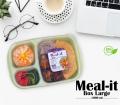 High Quality Lunch Box with three portions/Compartments Large size 1000ml Best Use for Office Gym School Diet Plan ,Household Student Lunch Box Large 1000ml, Lunch Box with three portions/Compartments. 