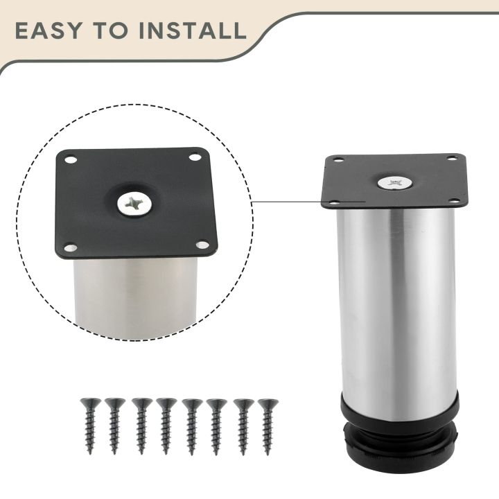 Furniture%20Legs%20Stainless%20Steel%20Pack%20of%204%20PCS%20-%20Image%202