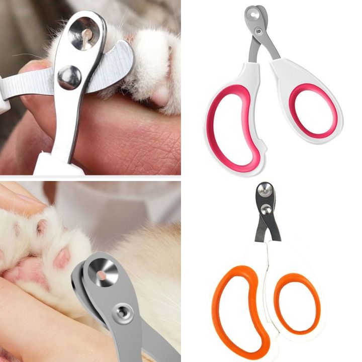 Clean Easy-To-Use Nail Care 2mm Hole Cat Grooming Cat Claw Trimmer For Cats Pet Nail Clipper Cat Nail Clipper