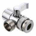 Faucet Divider Washbasin Faucet Adapter Bathroom Sink Splitter Water Tap Connector For Toilet Bidet Shower Kitchen Accessories. 