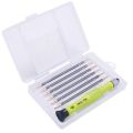 Small Screwdriver Sets Precision Mini Screwdrivers Set Repair Tool Bit Kit with 6PCS Flat Phillips Pentalobe Triwing  for Eyeglass Watch Jewelers Laptop Computer Electronic. 