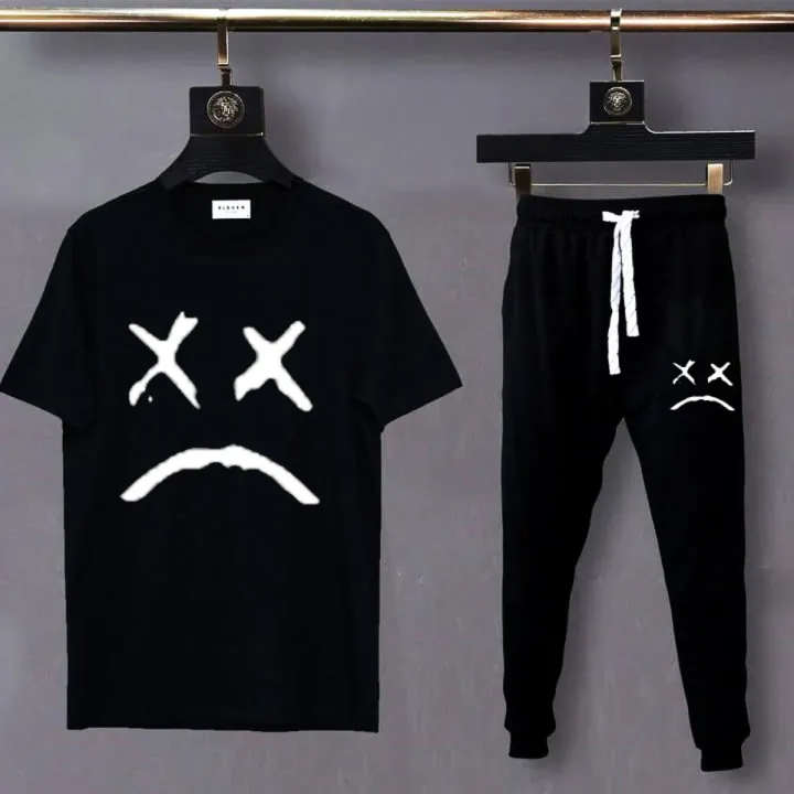 Summer%20Tracksuit%20Round%20Neck%20Half%20Sleeves%20T%20Shirts%20Top%20Quality%20Trouser%20For%20Men%20And%20Women's%20-%20Image%202