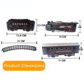 Express Train Toy Set For Kids | Battery Operated Black Train Toy Set for Kids | Train Set For kids 14 Pcs Battery Operated Toys Train Set. 
