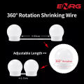 Energy - ENRG LED Vanity Light Bulbs Stick on Mirror Makeup Dimmable Brightness for Table (10 Bulbs). 