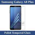 Samsung Galaxy A8 Plus Tempered Glass Screen Protector Premium High Quality Polish Glass For Samsung Galaxy A8 Plus. 