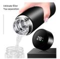 500ml LED Temperature Display Sensor Steel Thermo Vacuum Flask Smart Water Bottle  - temperature display bottle. 
