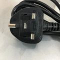 Honglin Mains FUSED Type G 3-Pin Plug Power Cord 1.5m 10A fused Plug 250V PC or Printer. 
