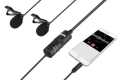 BOYA BY M1 DM Dual Lavaliere Microphone For Camera DSLR Andriod Mobile M1DM. 