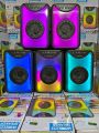 KTX 1433 RGB PORTABLE WIRELESS BLUETOOTH RECHARGABLE SPEAKER FM RADIO USB & SD CARD. 