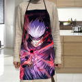 Jujutsu Kaisen Apron Grill Kitchen Chef Apron Professional For Bbq Baking Cooking For Men Women 68x95cm. 
