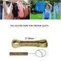 25 Meter PVC Coated Steel Anti-Rust Cloth Drying Wire Rope Washing Line. 