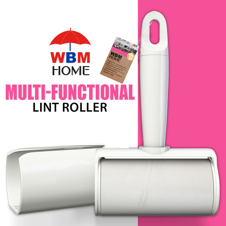 WBM Multi-Functional Lint Roller (60 Sheets) - Lint Remover, Dust ,Hair and More
