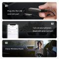 UGREEN Bluetooth Receiver 5.3 Adapter Hands-Free Bluetooth Car Kits AUX Audio 3.5mm Jack Stereo Music Wireless Receiver for Car Speaker. 