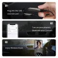 UGREEN Bluetooth Receiver 5.3 Adapter Hands-Free Bluetooth Car Kits AUX Audio 3.5mm Jack Stereo Music Wireless Receiver for Car Speaker. 