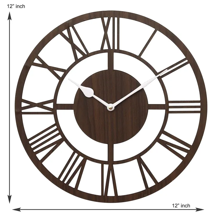 New%20Design%20Roman%20Digits%203D%20Wall%20Clock-%20Round%20Shape%20Modern%20Wall%20Clock-%20Stylish%20Wooden%20Wall%20Clock%20for%20Room-%2012%20x%2012%20Inches%20Clock%20for%20Home%20-%20Image%203