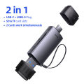 【AiBaby Store】（NEW）Baseus Card Reader USB 3.0 Type C to Micro SD TF Memory Card Reader 2 in 1 For PC Accessories Smart Cardreader Adapter. 
