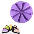 Triangle Pastry Silicone Baking Mold 8 Cavity. 