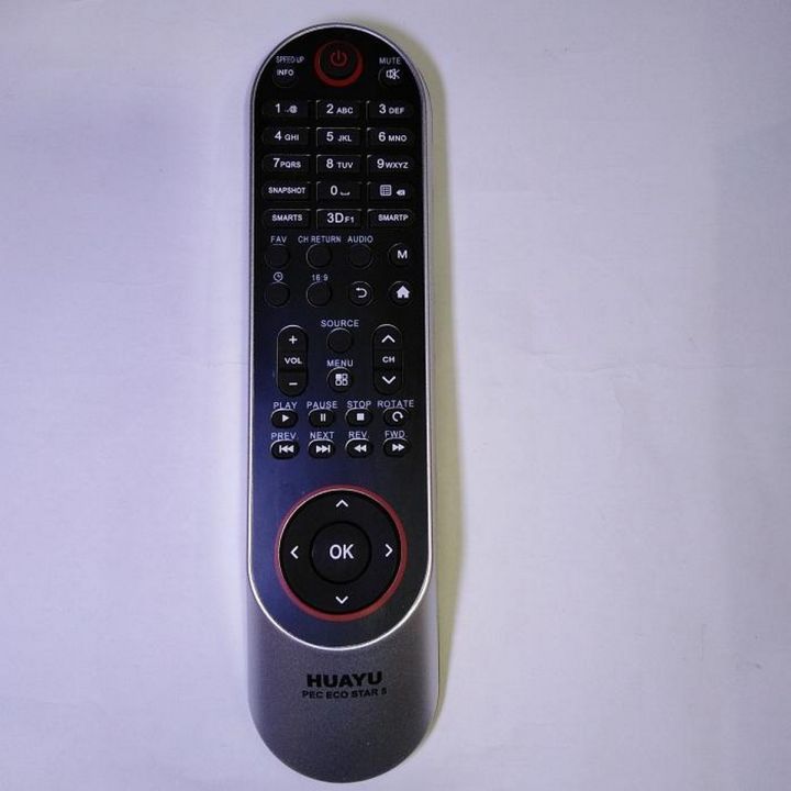 Universal Remote For Ecostar Led / Lcd Tv - Works With All Models Eco Star Remote