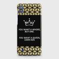 Samsung Galaxy A10 Cover - SkinLee HQ Hard Case - You Want A Queen Earn Her - SKINLEE-595-1-434-291. 