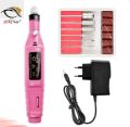 Mini Electric Nail Drill, Nail Kit,  Polish Manicure Machine , Artists tools. 
