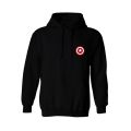 Captain America Printed Warm Hoodie Pullover Hood Fleece Winter Arrival Top Quality Kangaroo Hoodies For Men. 
