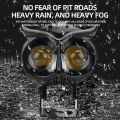 HJG Owl Light For Bike Car Jeeps 3 functions Ullu Style Flashing Option (Waterproof) Fog Light. 