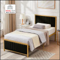 Super Delux Bed Single / Iron Bed / Single Bed / Mughal Star steel Furniture. 