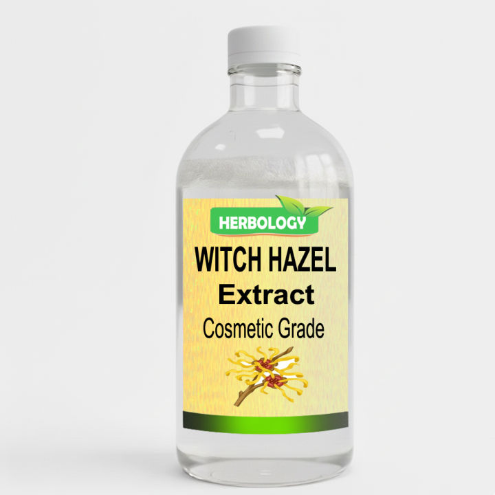 Witch Hazel Liquid Extract | 100% Pure Witch Hazel Leaf Liquid Extract Cosmetic Ingredient - Witch Hazel Extract