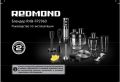 Hand blender 7 in 1 Redmond RHB-FP 29 60  | max 1200W, with Turbo mode, Dicer Attachment, double motor protection for overload & overheat, for multipurposes blending. 