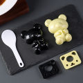 Cartoon Bear Kids Rice Ball Maker Mold Onigiri Mold 3D Bento Box Sushi Kitchen Tools Gadgets Sanwich Decoration Cutter Gift. 
