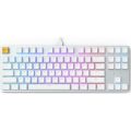 Glorious GMMK White Ice Edition Modular Mechanical Gaming Keyboard - TENKEYLESS - GLO-GMMK-TKL-BRN-W. 