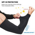 Pair of Cooling Arm Sleeves for Men, Women & Girls Sports Covers Sun Light Protection muff Stretchable Fabric Protect Your Skin from Sun Exposure Comfortable UV Sleeves. 