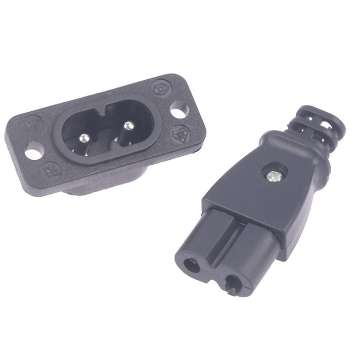 Male%20Power%20Socket%20Female%20Plug%20Power%20Outlet%20Embedded%20Electric%20Connector%20AC%202.5A%20250V%208-Shaped%20Plug%20Socket%20-%20Image%205