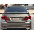Trunk Ducktail Spoiler Toyota Corolla Model 2009-2014 (Unpainted). 