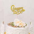 Groom to Be Cake Topper For Party Celebration, Wedding Anniversary, Shaadi Toppers & Engagement Party cake Decoration Supplies. 