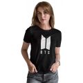 BTS T Shirt for women n girls Summer collection in stylish new printed round neck half sleeves T shirt. 