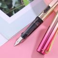 Refillable Fountain Pen Fountain Pen Gradient Color Pen Body Piston-Filled. 