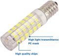 ZSZT LED Cooker Hood Bulbs Cool White 6000K,  E14 LED Bulb 7Watt Equivalent 50W, AC220-240V Non Dimmable Small Edison Screw SES for Cooker Hood, Home Lighting, 2 Pack. 